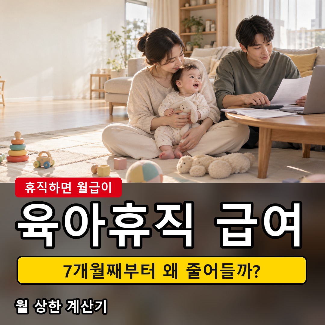 2026년 육아휴직 급여 계산